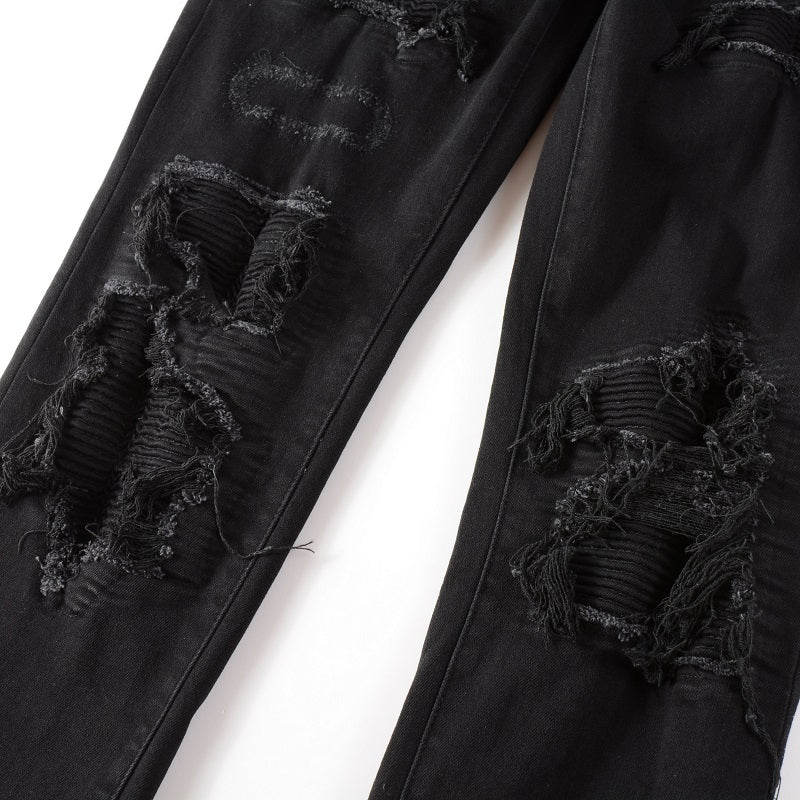 Black Ripped Jeans