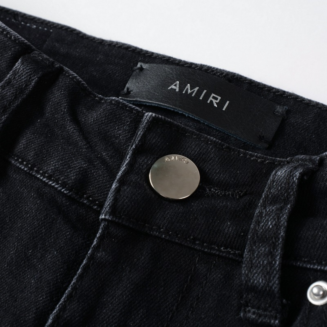 Blue Stars Patch Jeans