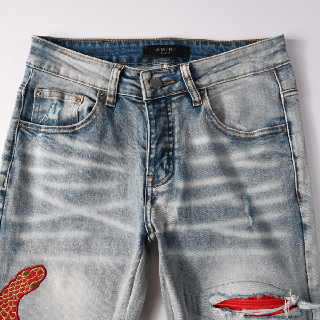 Red Snake Jeans