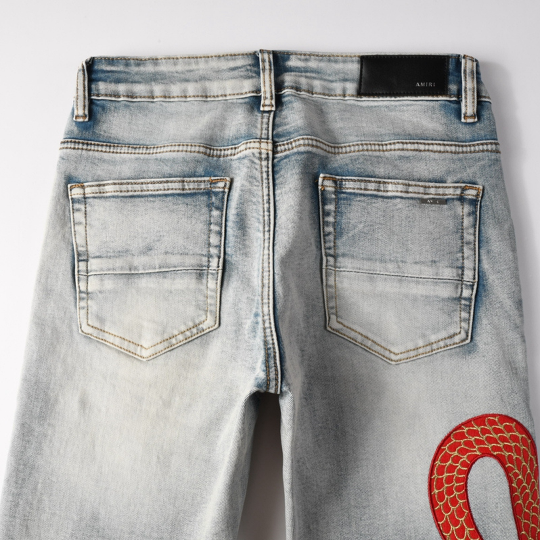 Red Snake Jeans