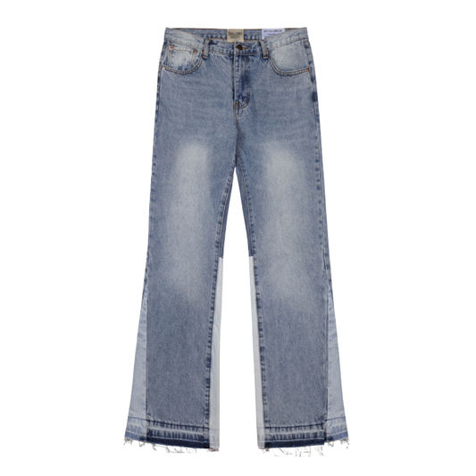 Flared Ripped Jeans