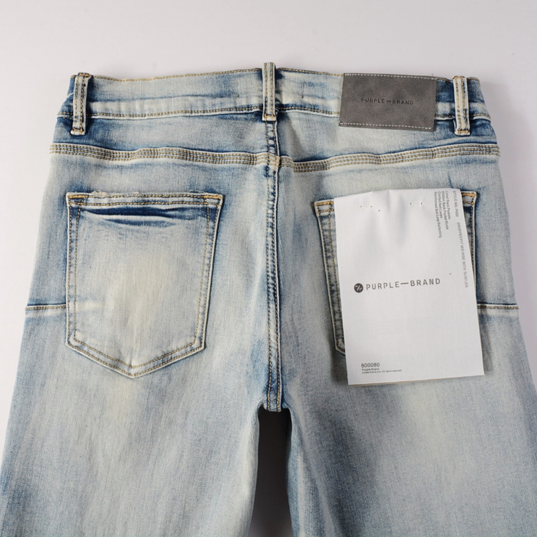 Gradient Light Blue Jeans