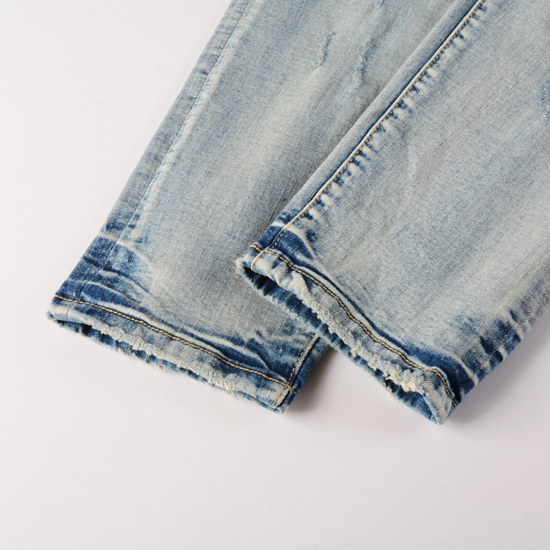 Gradient Light Blue Jeans