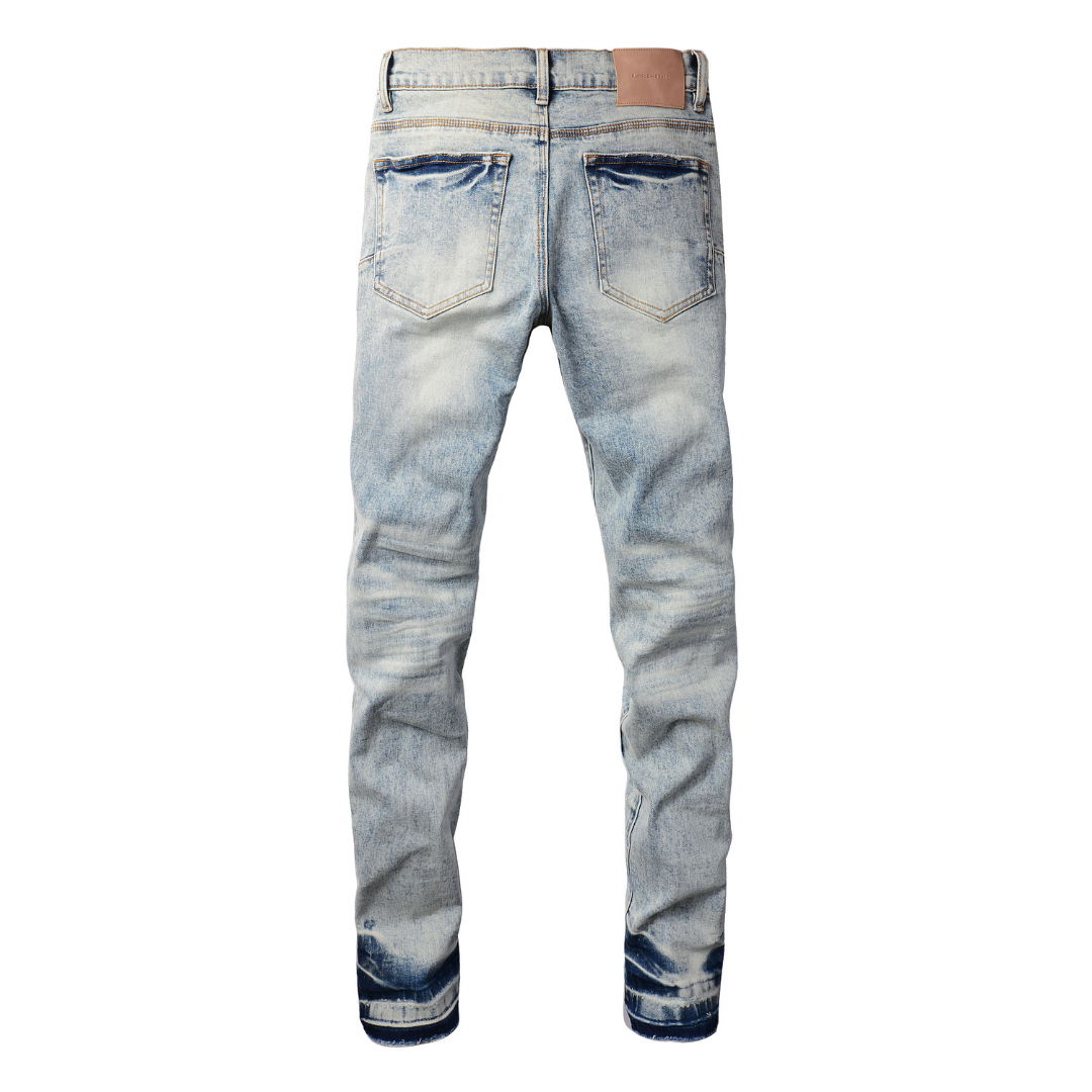 Light Blue Patch Jeans
