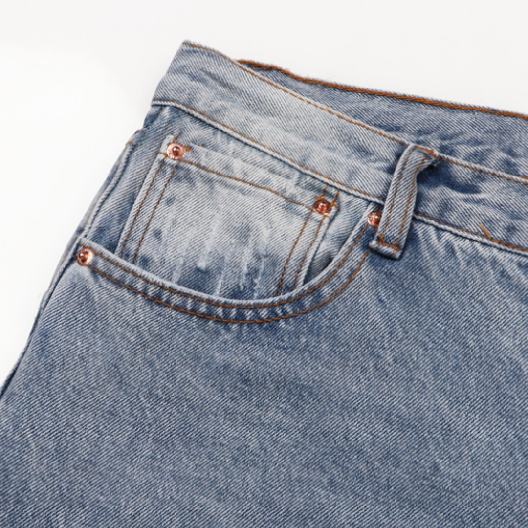 Flared Ripped Jeans