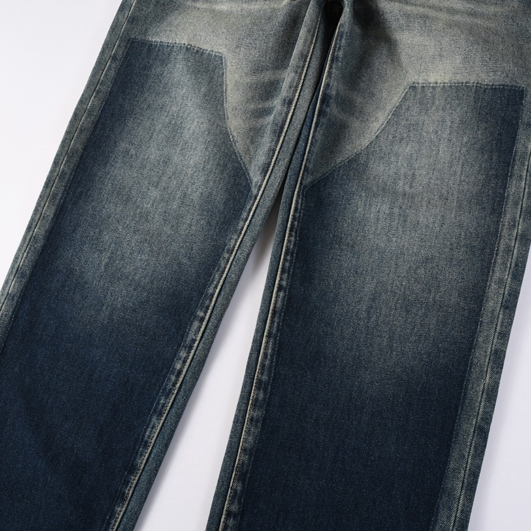 Flared Blue Jeans