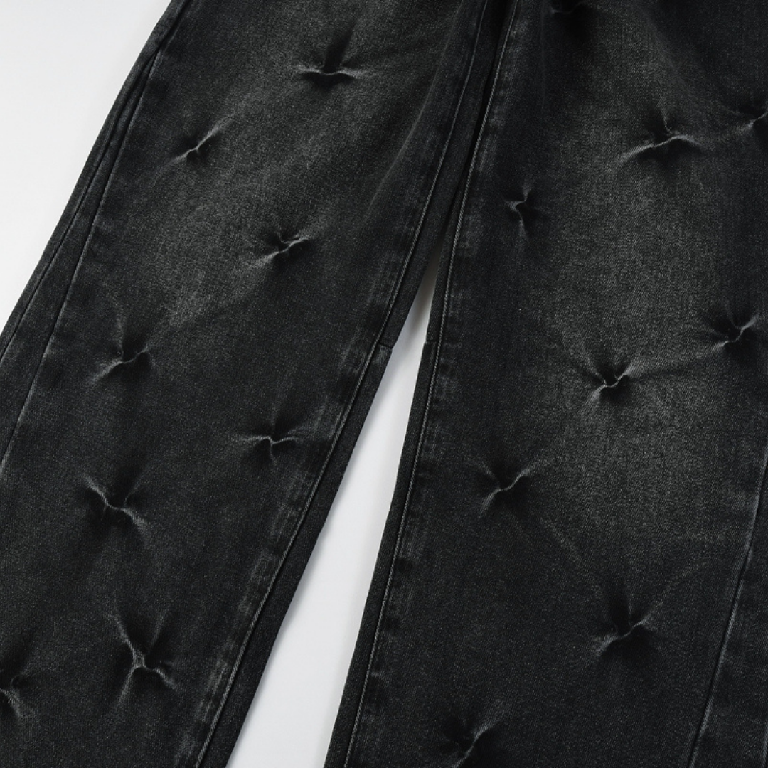 Flared Black Jeans