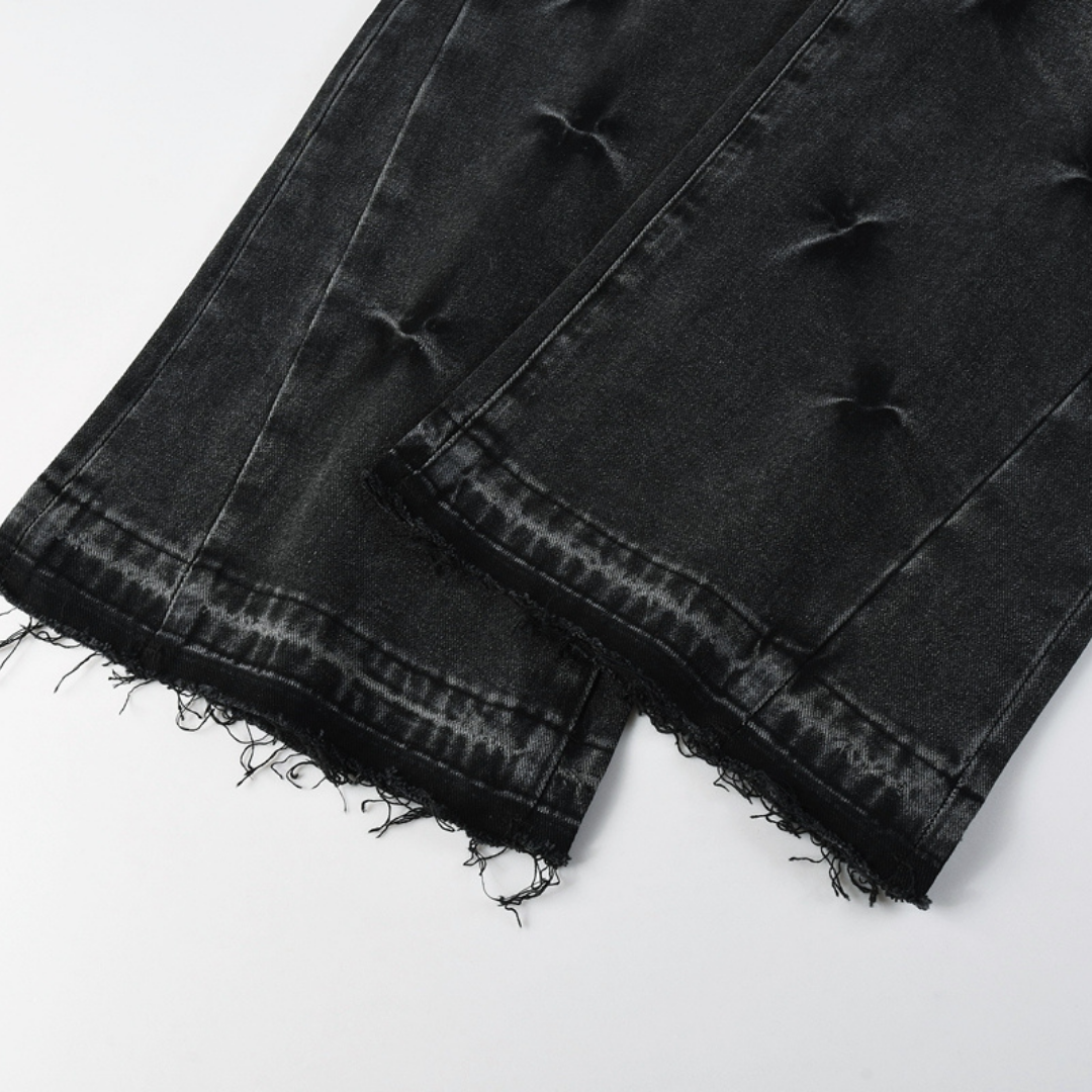 Flared Black Jeans
