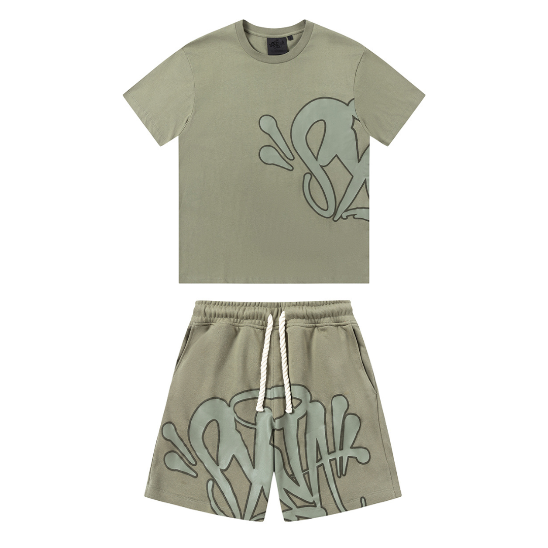 Syna Army Green Short set