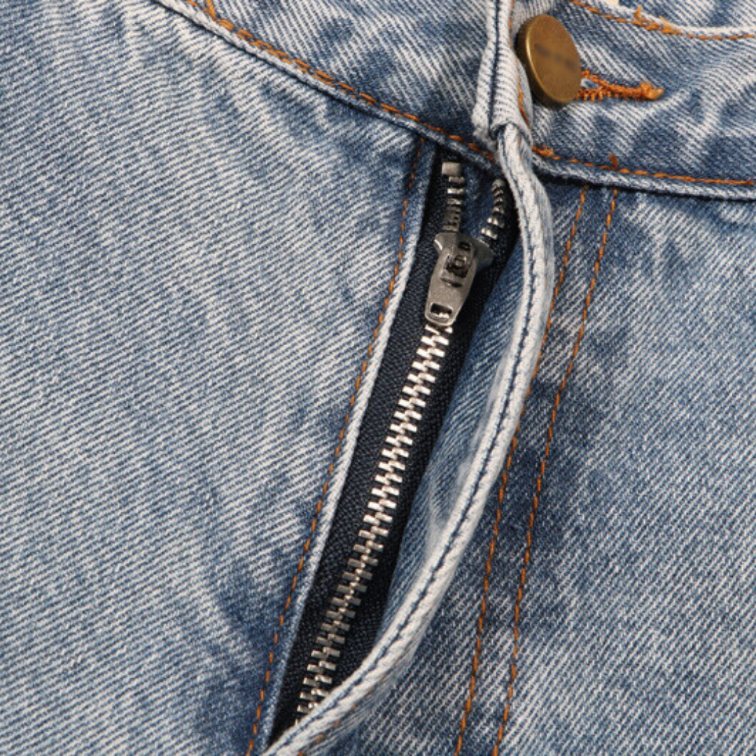 Flared Ripped Jeans