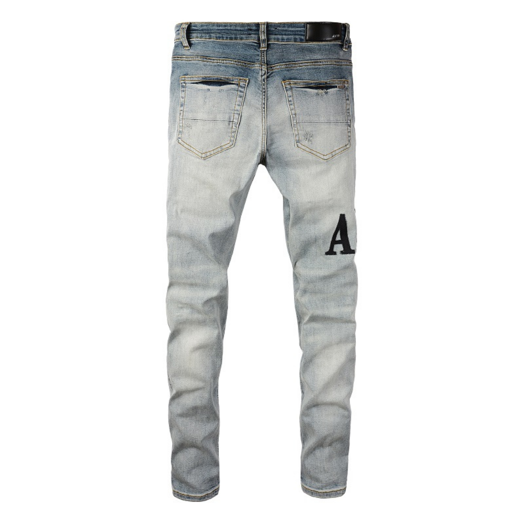 Black Logo Jeans