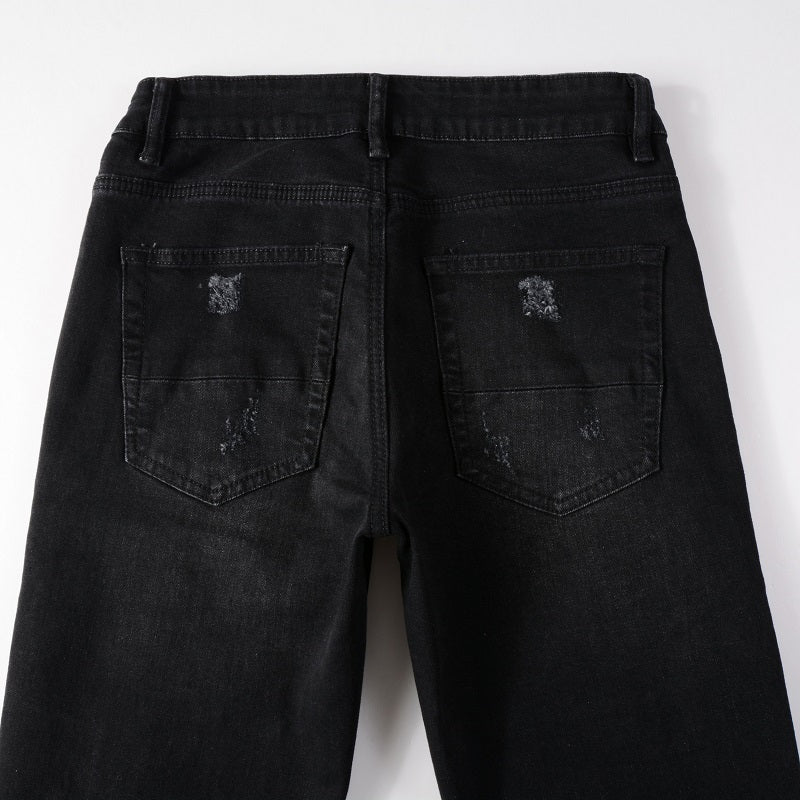 Zebra Bandana Black Jeans