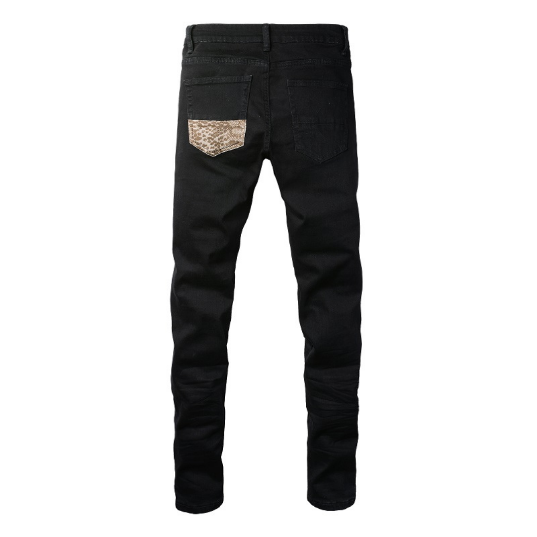 Black Camo Jeans
