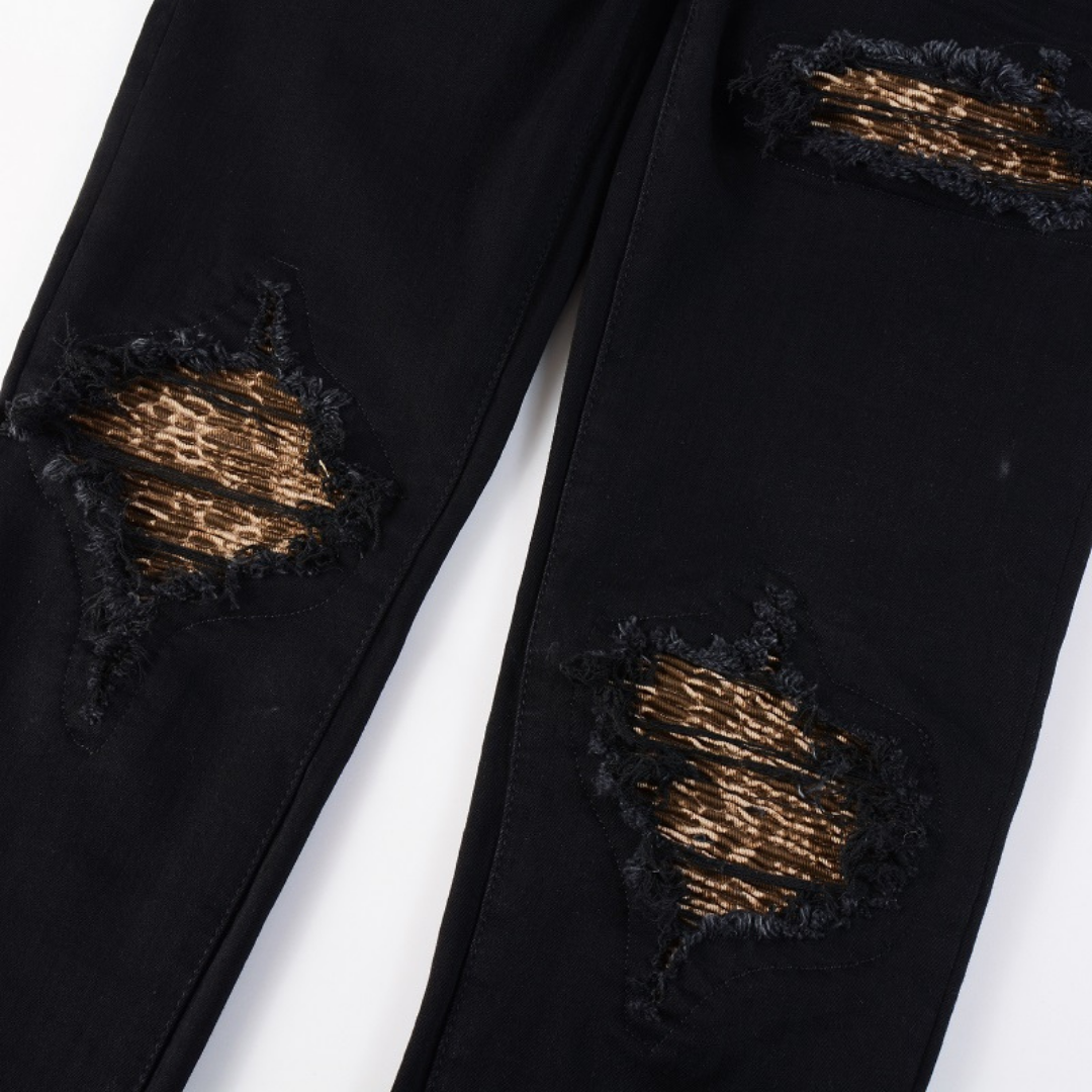 Black Camo Jeans