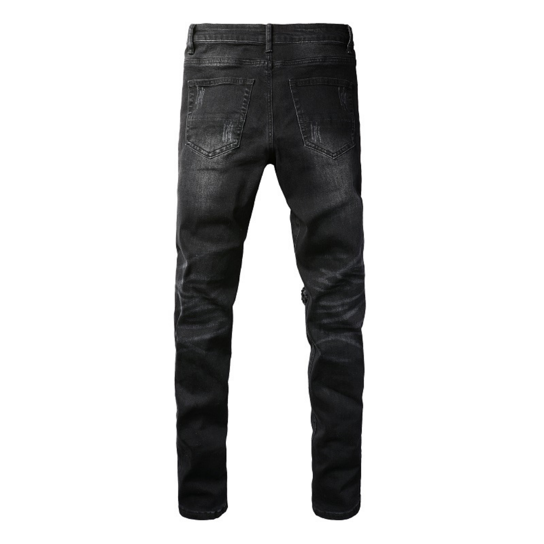 White Patch Jeans