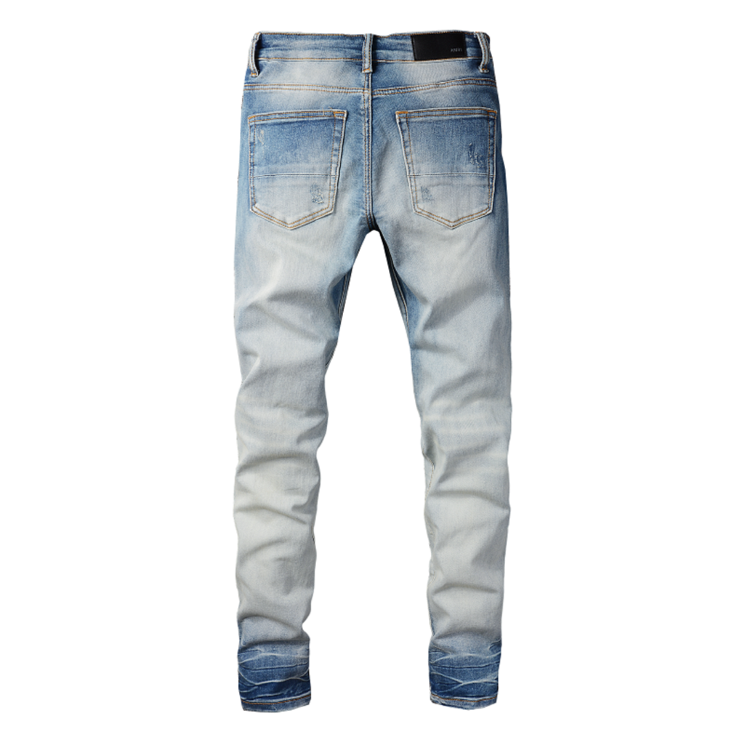Light Blue Patch Jeans