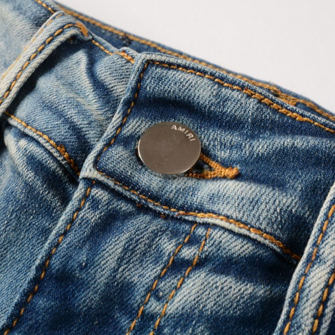 Light Blue Patch Jeans