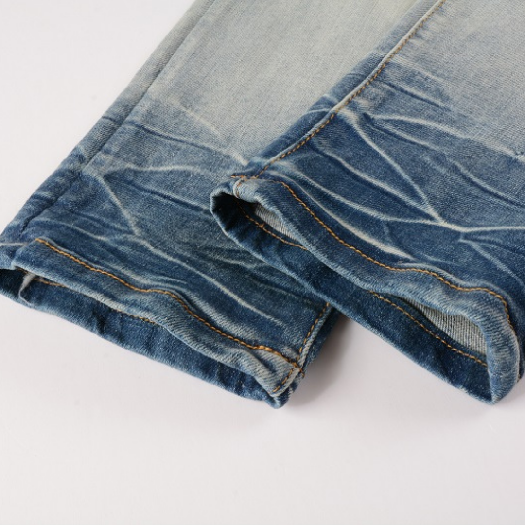 Light Blue Patch Jeans