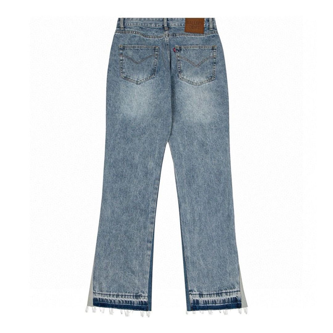 Flared Ripped Jeans