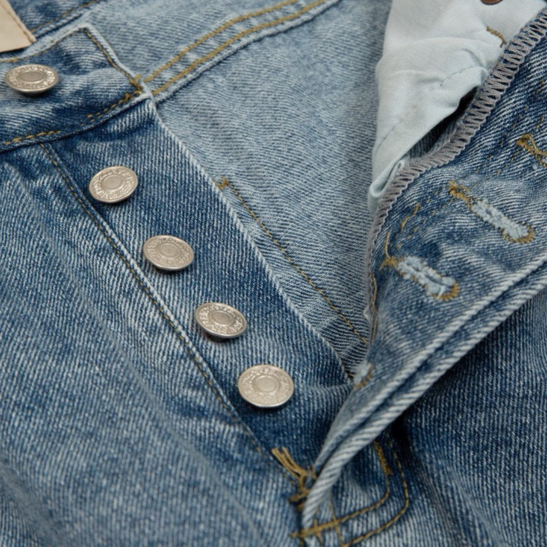 Flared Ripped Jeans