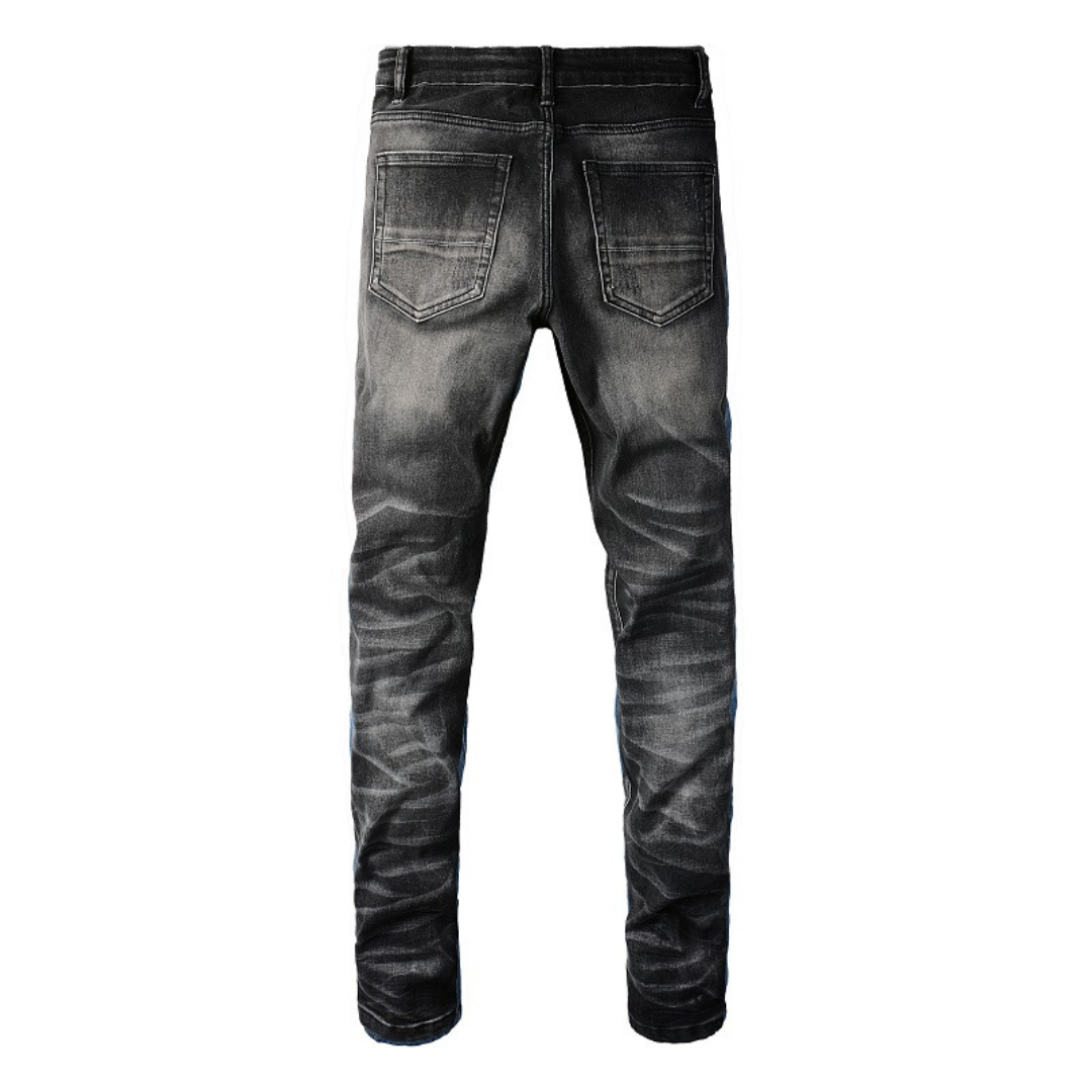 Blue Patch Jeans