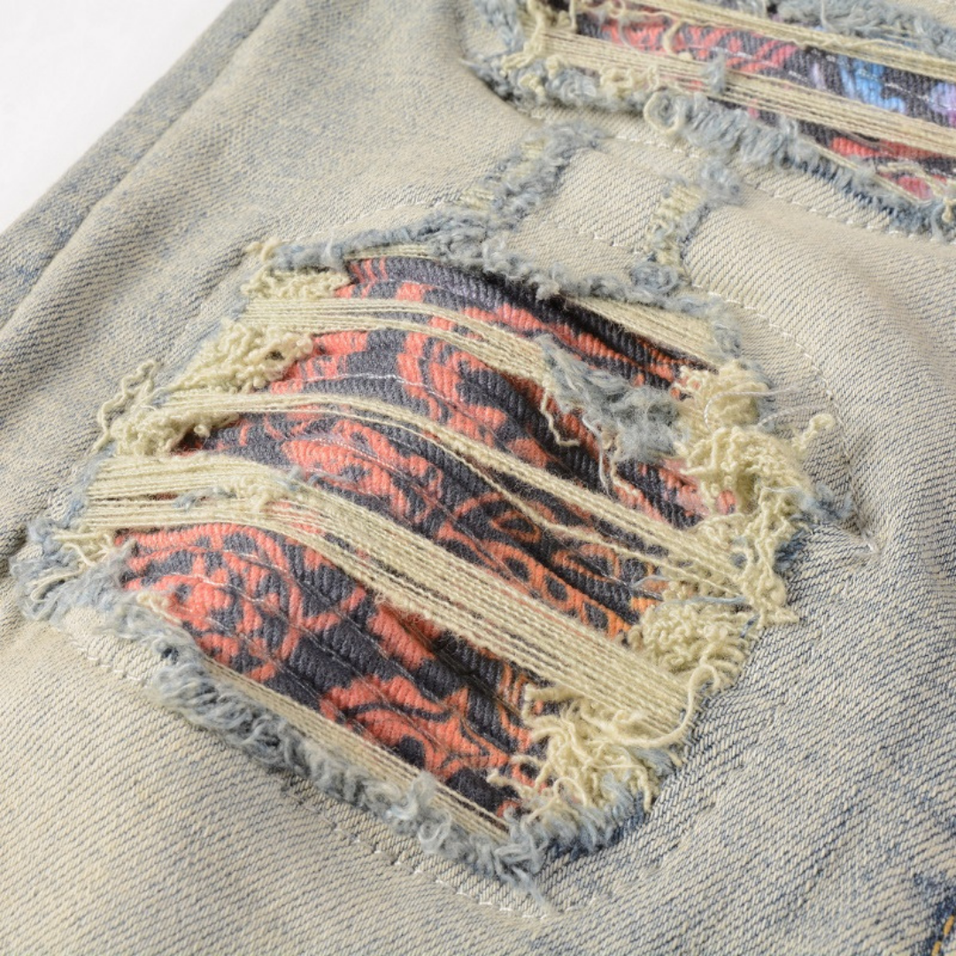 Patch Gradient Jeans