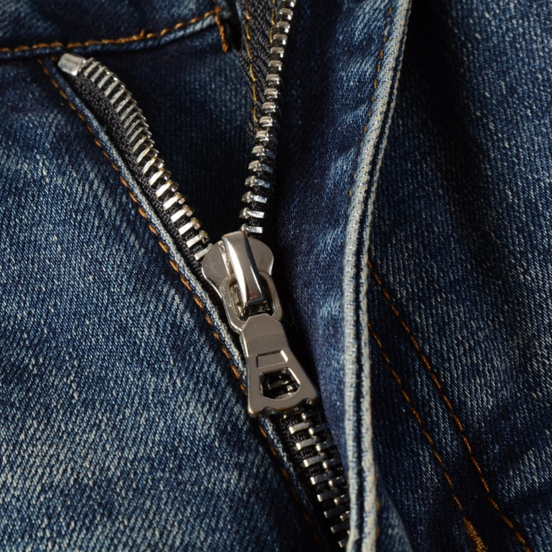 Gradient Blue Diamonds Patch Jeans