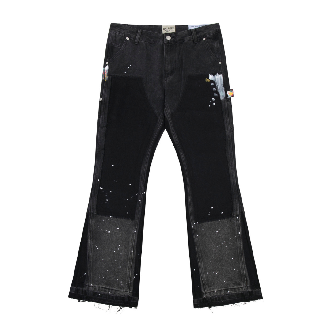 Flared Ripped Jeans
