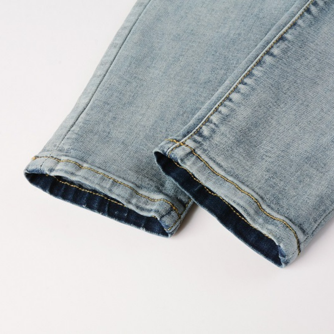 Blue Patch Jeans