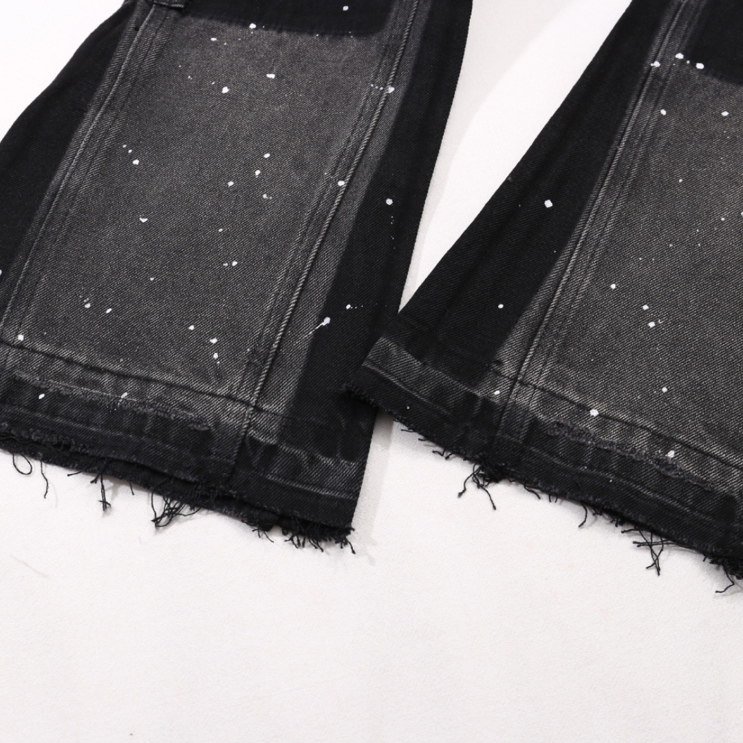 Flared Ripped Jeans