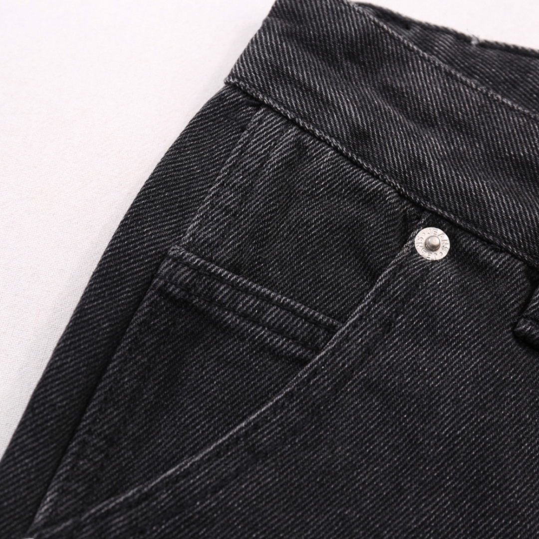 Flared Ripped Jeans