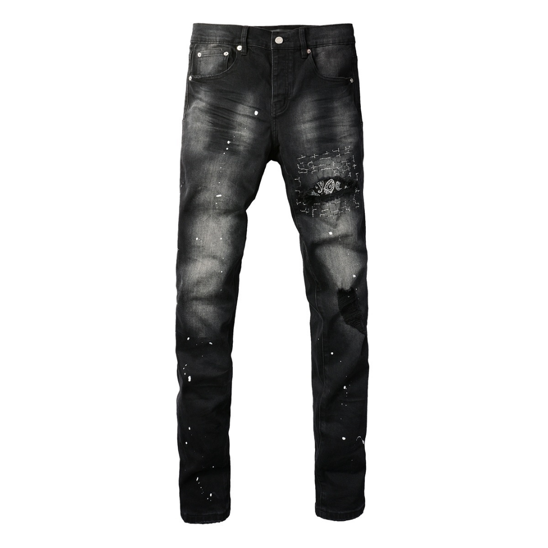 Bandana Black Jeans