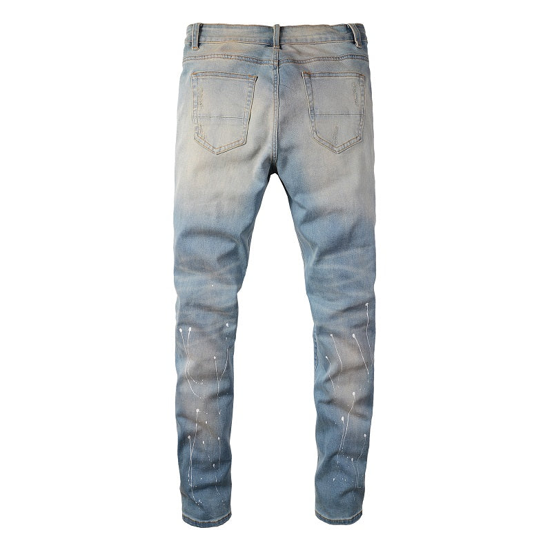Diamonds Blue Jeans