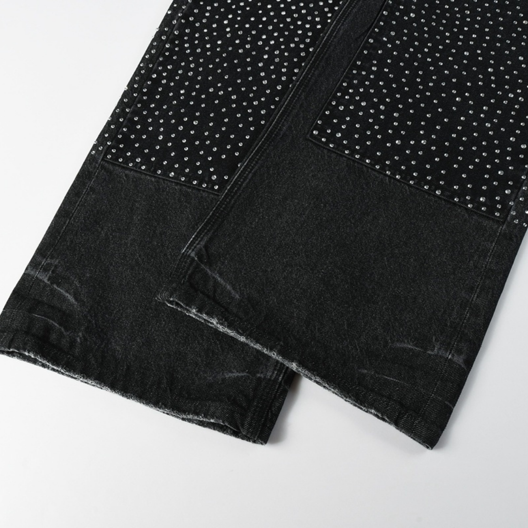 Black Diamonds Baggy Jeans