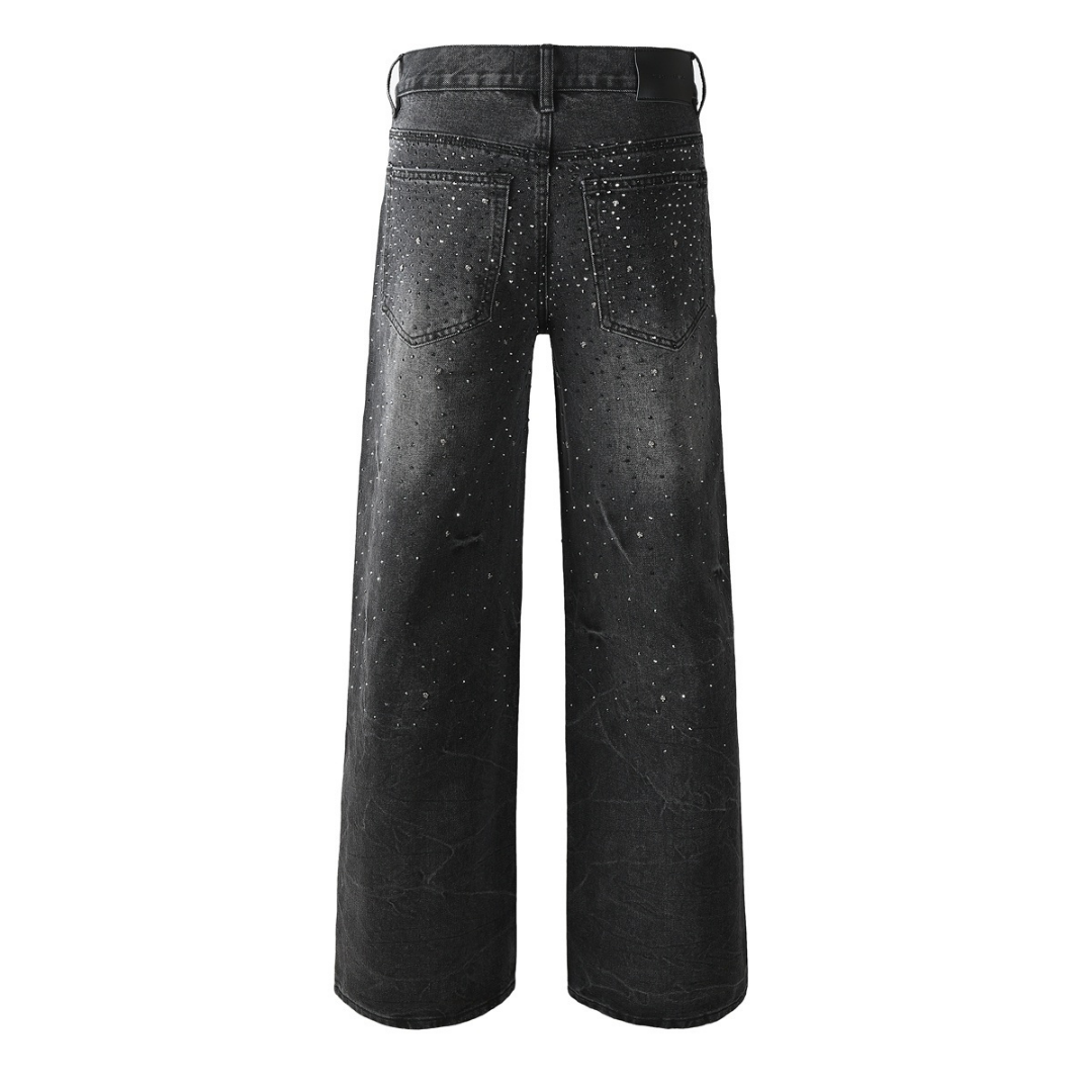 Black Diamonds Baggy Jeans