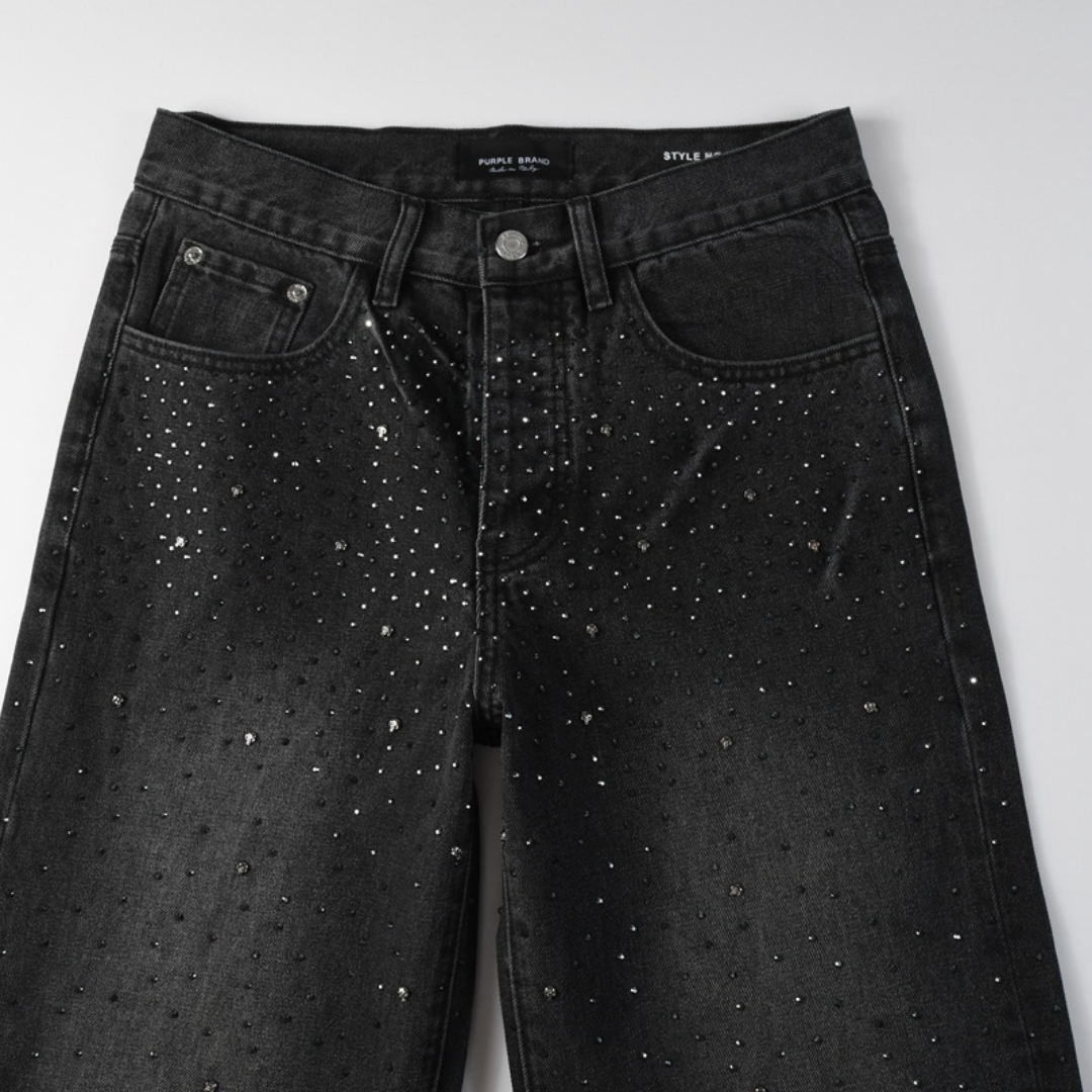 Black Diamonds Baggy Jeans