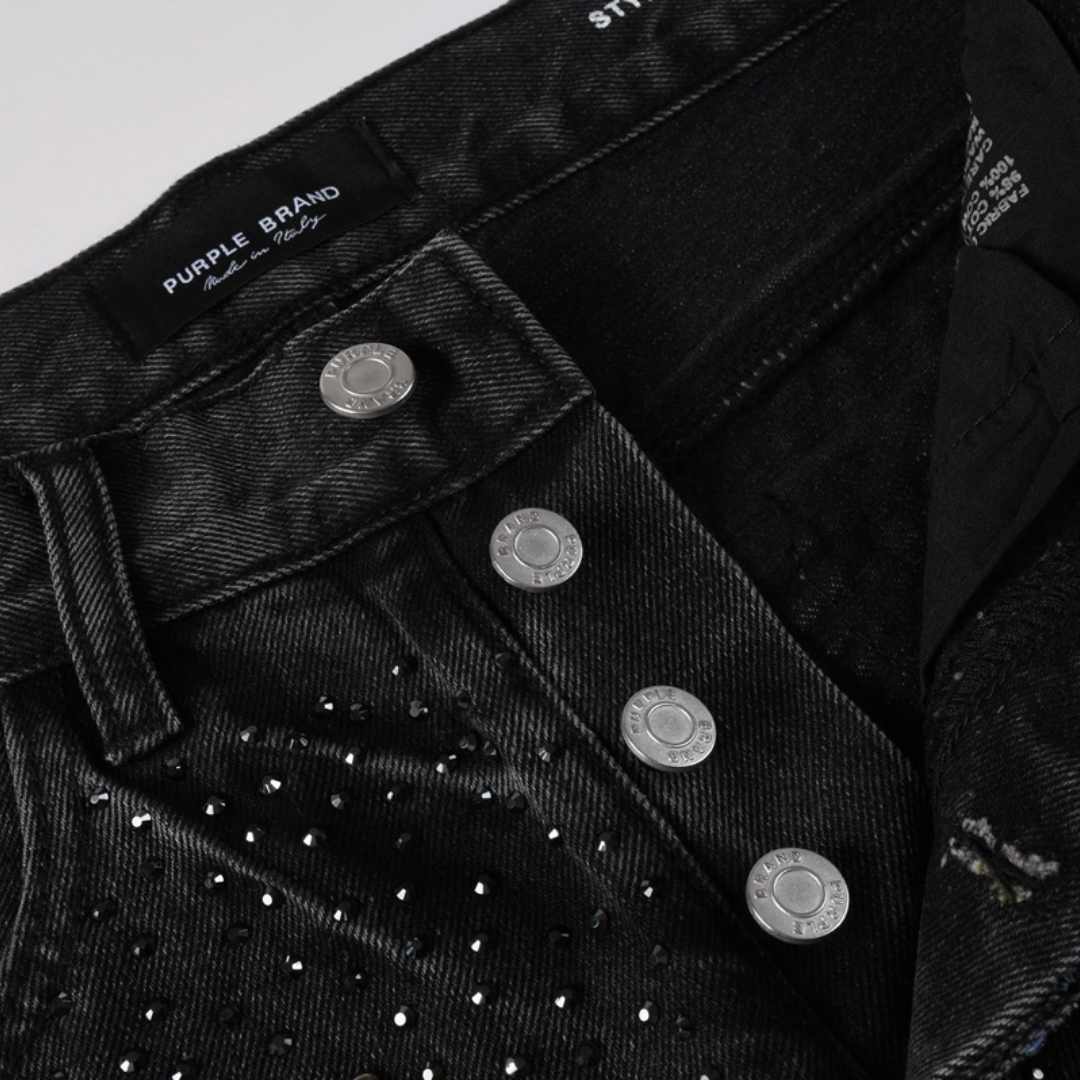 Black Diamonds Baggy Jeans