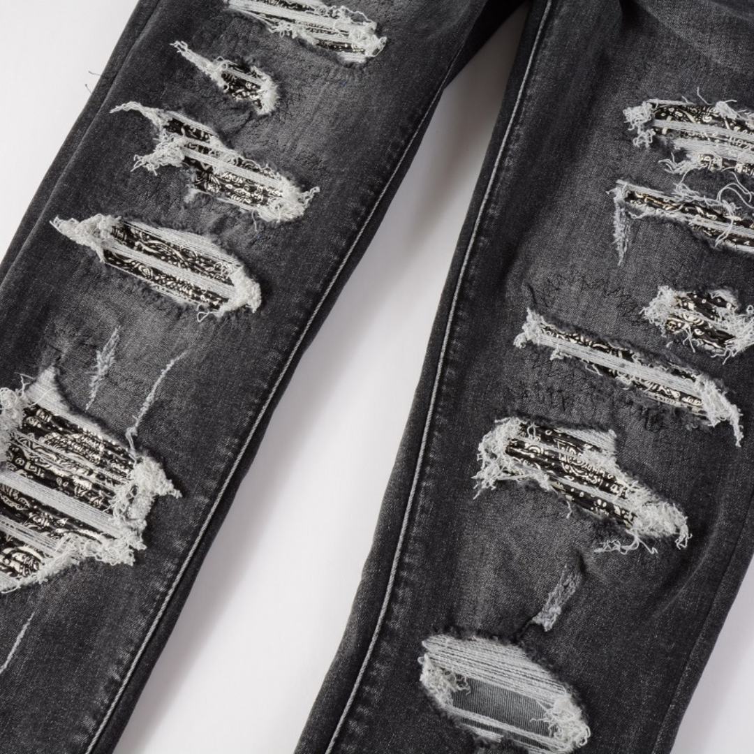 Bandana Black Jeans
