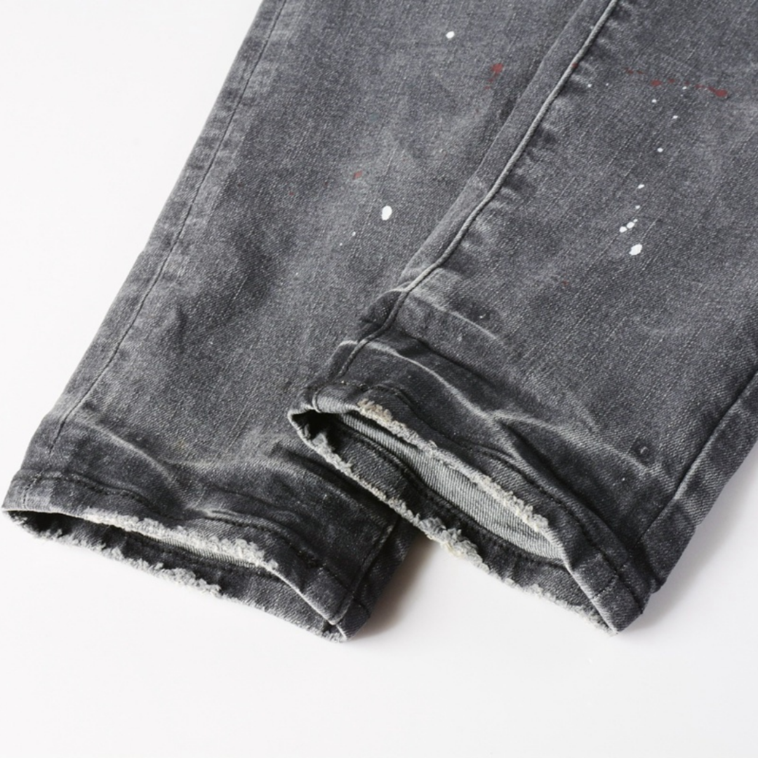 Paint Grey Jeans