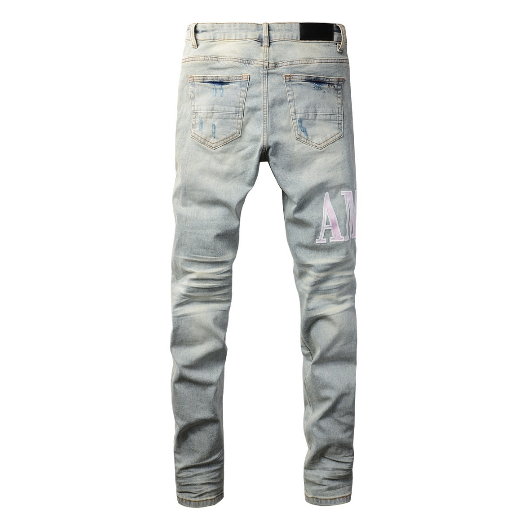 Gradient Camo Jeans