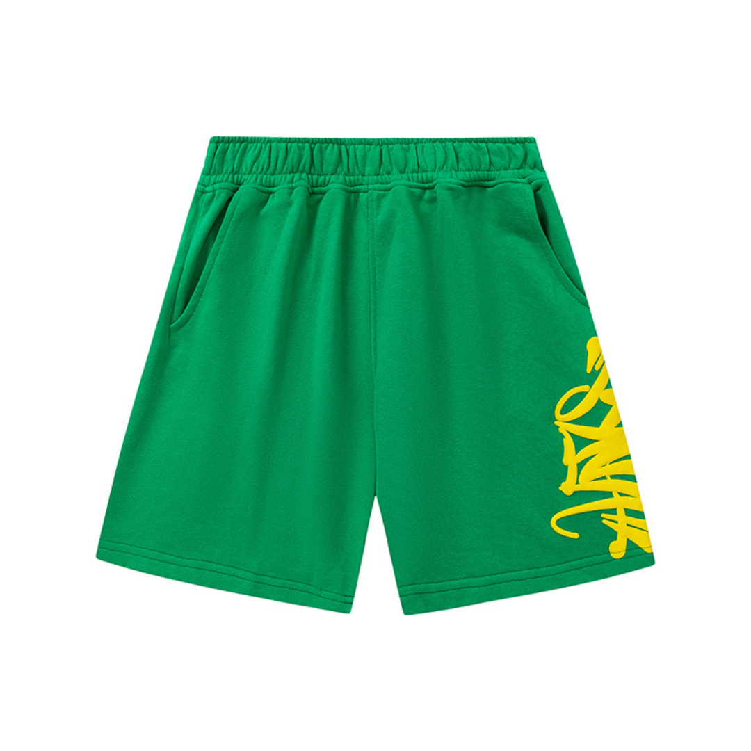 Syna Green Yellow Short set