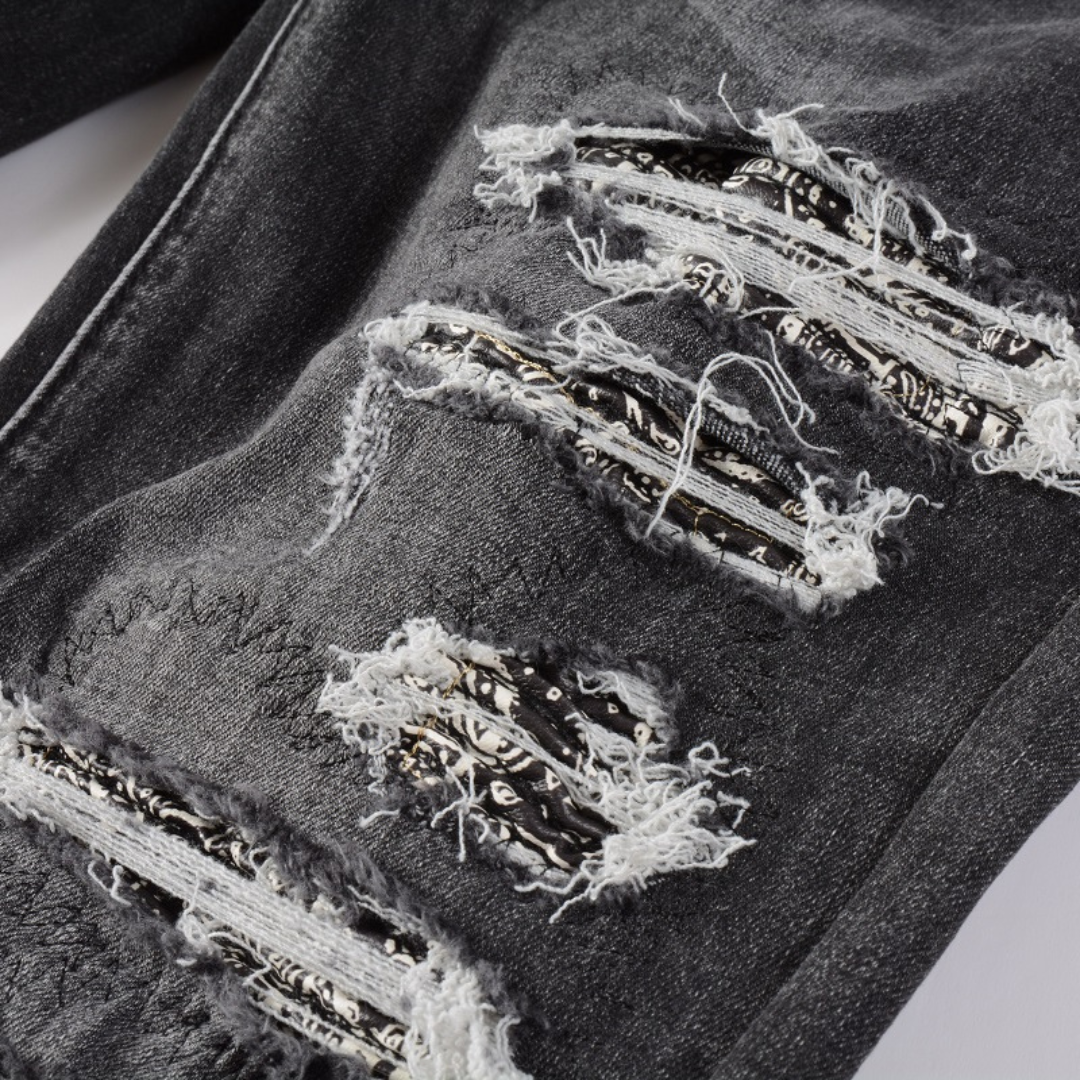 Bandana Black Jeans