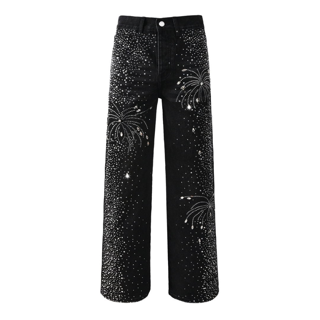 Black Diamonds Baggy Jeans