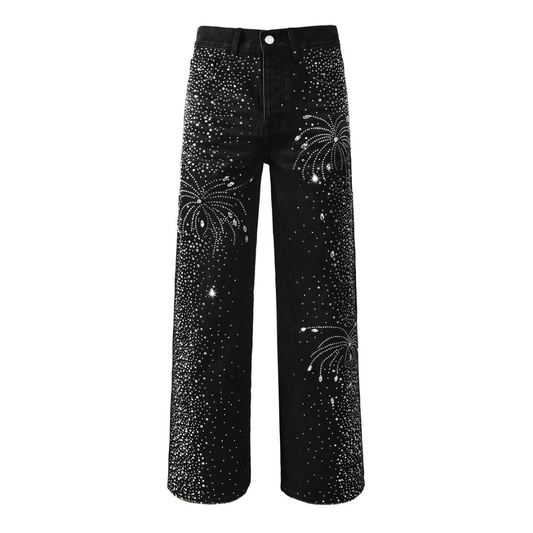 Black Diamonds Baggy Jeans