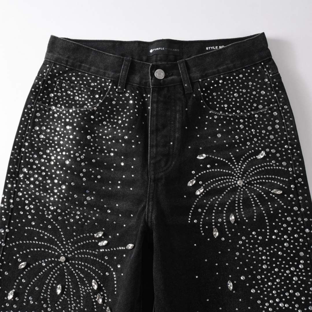 Black Diamonds Baggy Jeans