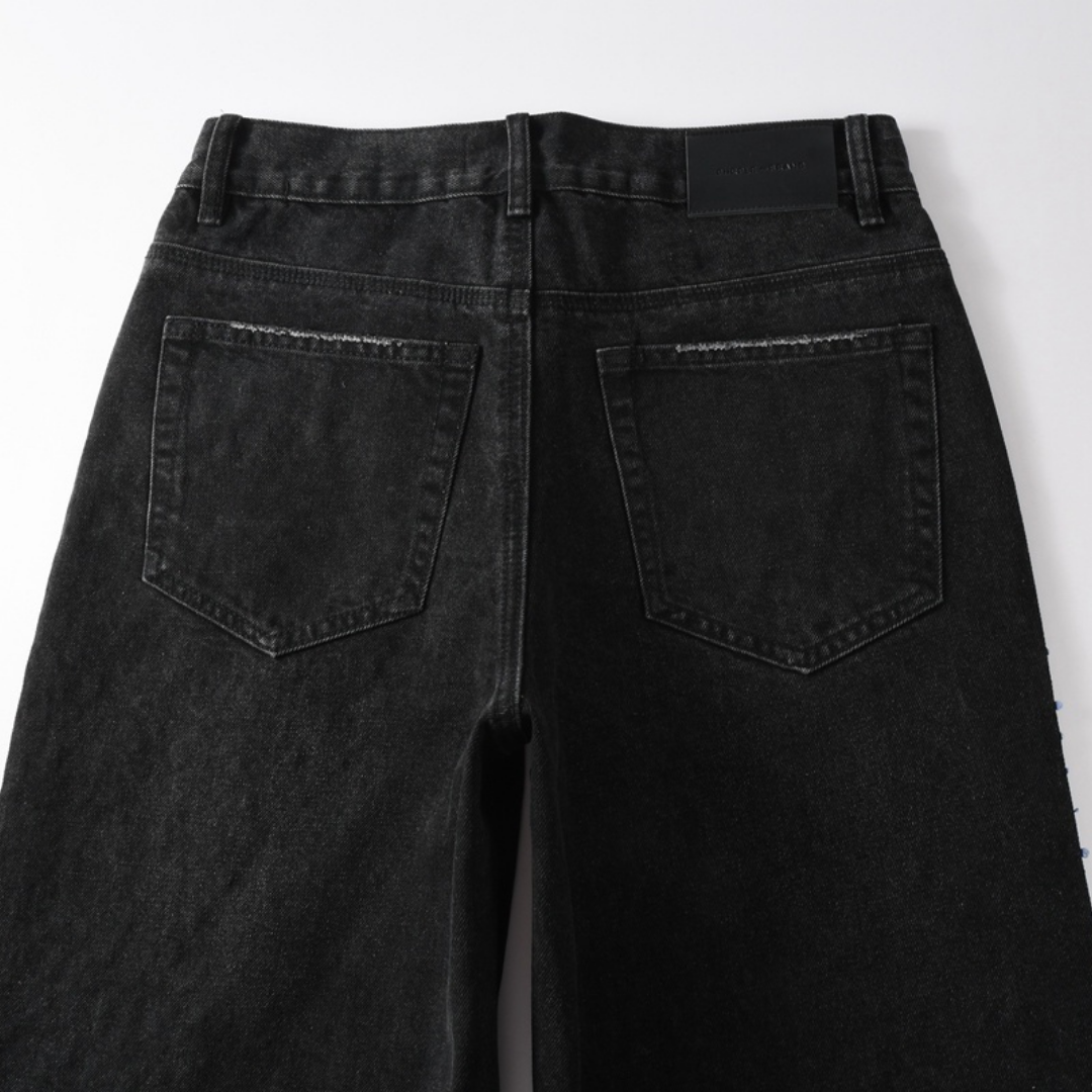 Black Diamonds Baggy Jeans