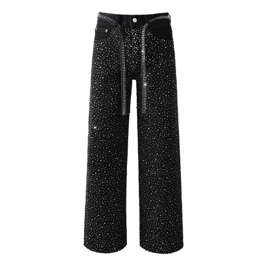 Black Diamonds Baggy Jeans