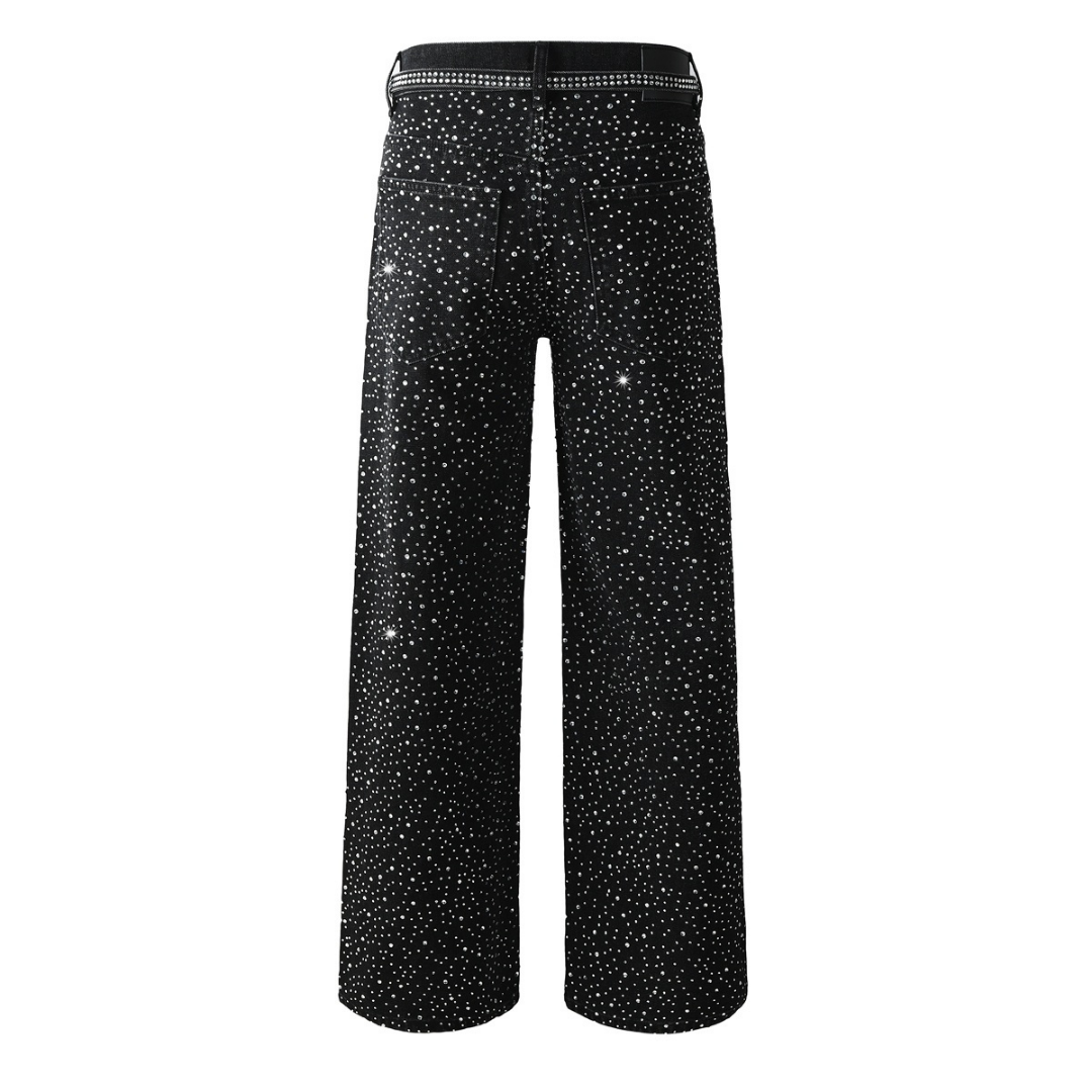 Black Diamonds Baggy Jeans