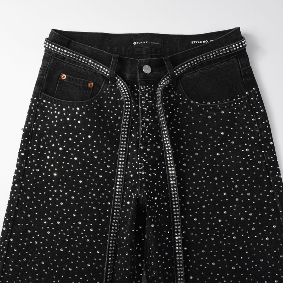 Black Diamonds Baggy Jeans