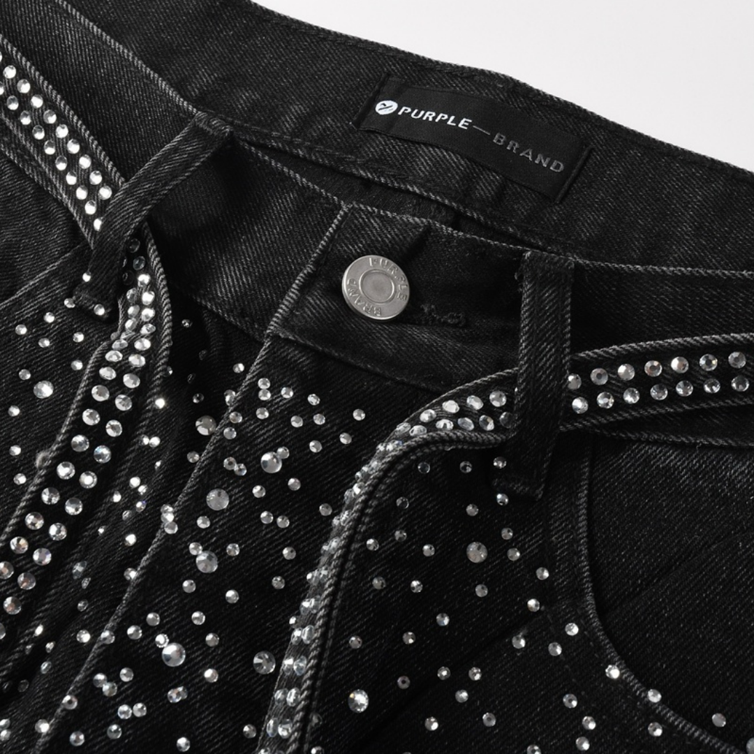 Black Diamonds Baggy Jeans